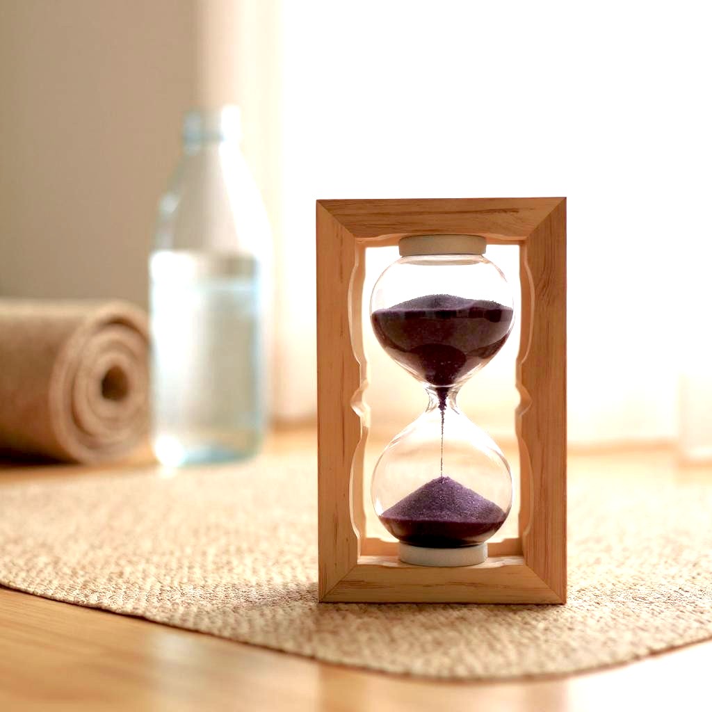 Wooden Hour Glass