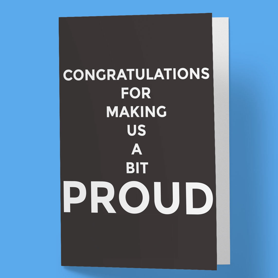 A Bit Proud Main image