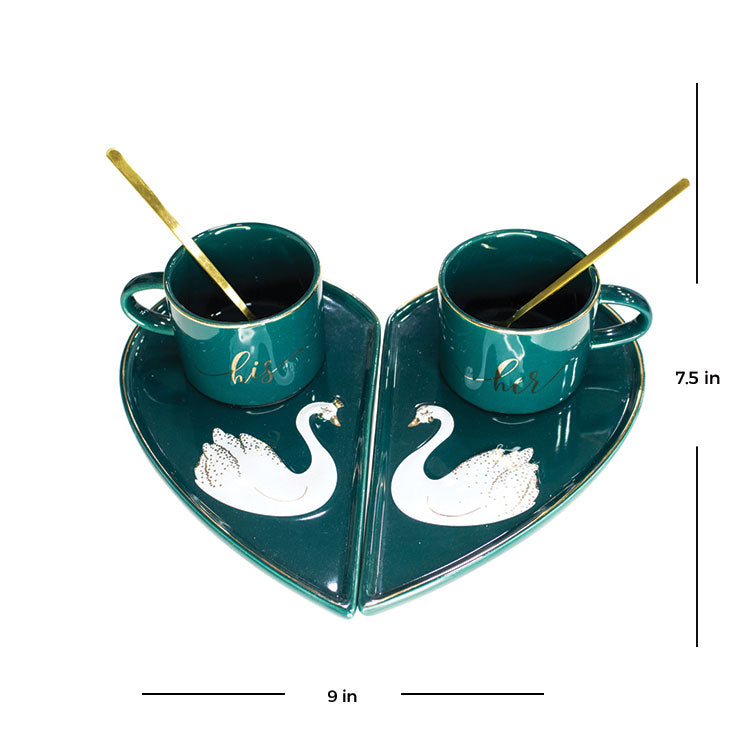 Swans Couple Cups Main image