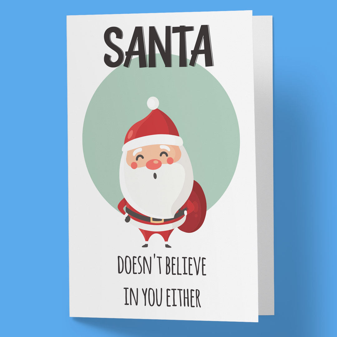 Santa No Believe Main image